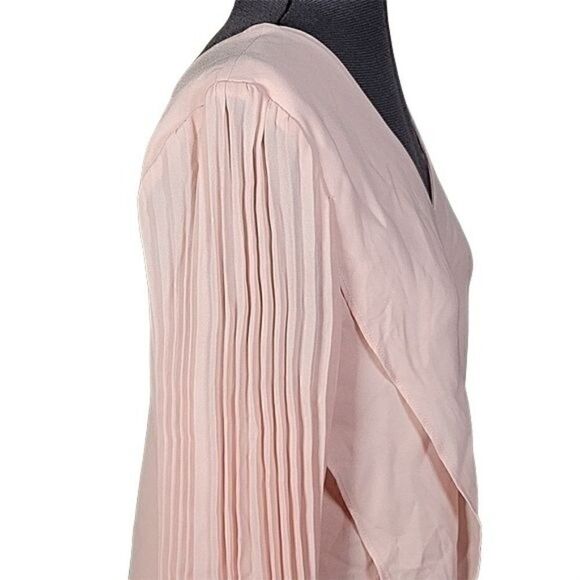 NWOT Laurie Felt Reversible Pleated Sleeve Blouse Sz XS - Picture 7 of 14